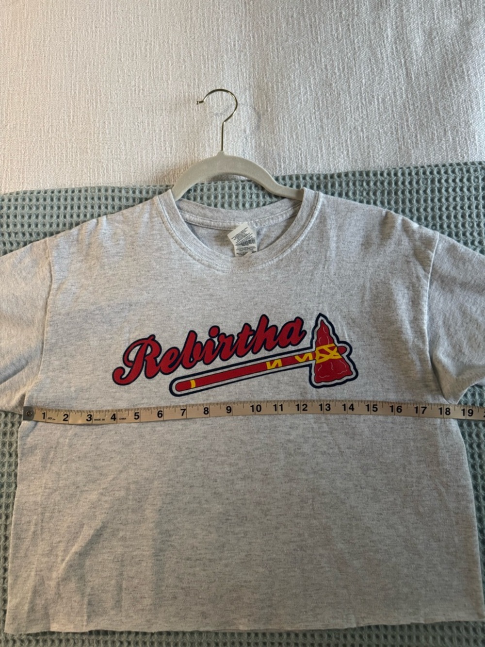 Widespread Panic x ATL Braves Women’s Cropped Tee - Picture 5 of 5